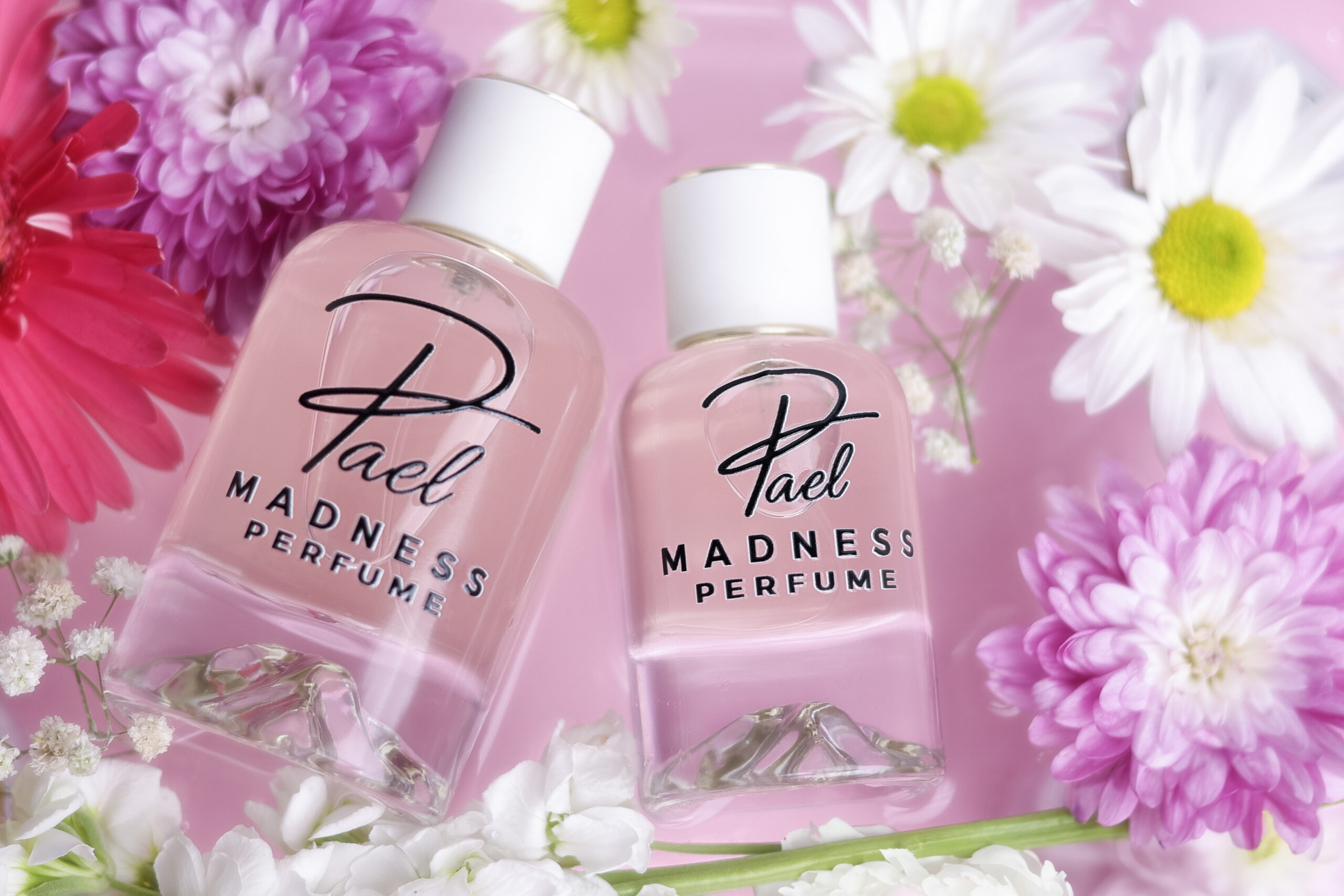 PAEL product collection with flowers